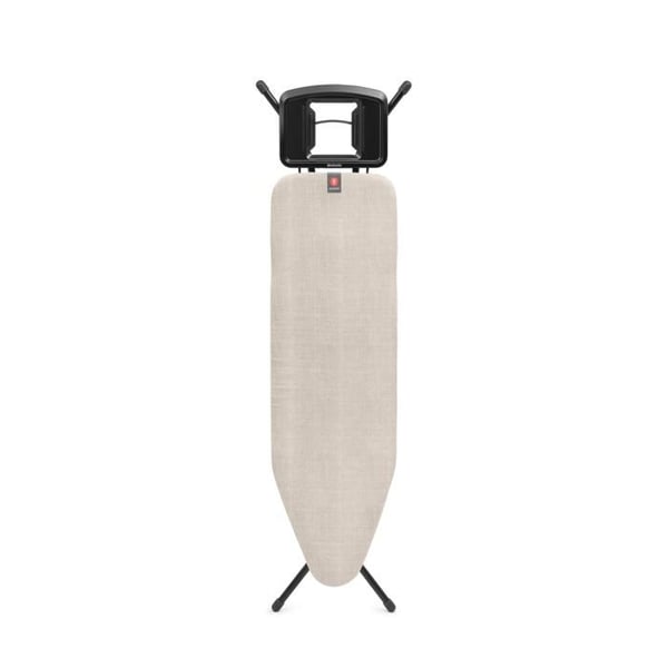 Brabantia Strykbord B, 124x38 cm, stabil ångjärnshållare - Denim Grey