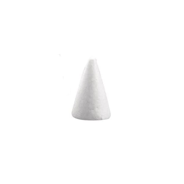 Polystyrenekon - Rayher - 6,5 cm - Juldekoration - Ekonomisk - Lätt att använda