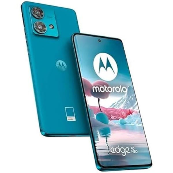 Motorola Edge 40 Neo 16,6 cm (6,55) Dual SIM Android 13 5G USB Type-C 12 GB 256 GB 5000 mAh Blå