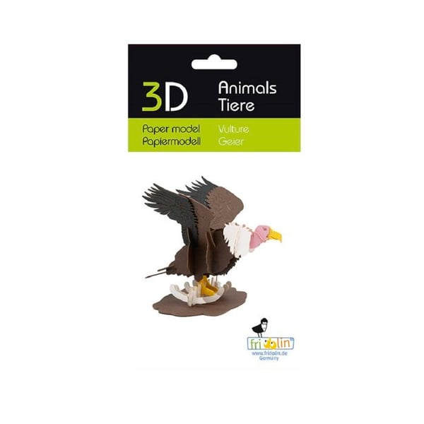 Fridolin - Pappers 3D-modell av Gam