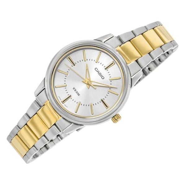Kvinnoarmbandsur - CASIO - LTP-1303SG-7AVD - Rostfritt stål - Kvarts - Analog