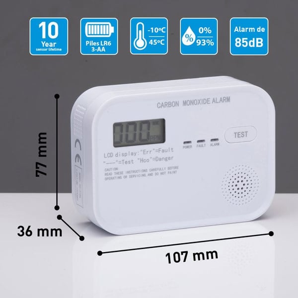 Grundig Hiilimonoksidintunnistin
