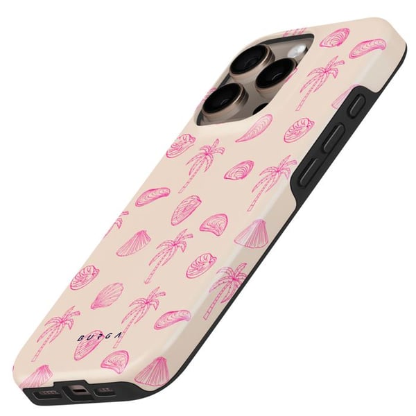 Coque MagSafe - Burga - iPhone 16 Pro Max - Elegant - Mönster Beach Please - Lätt skydd