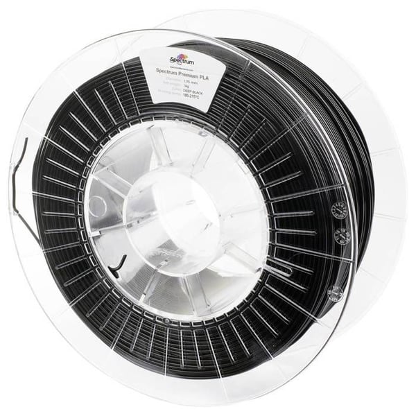 Spectrum Filaments 80002 PLA Premium Filament PLA 1,75 mm 1000 g dyb sort, sort 1 stk.