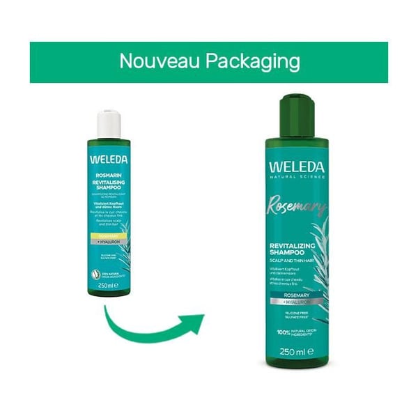 Weleda Återfuktande schampo med Rosmarin - 250 ml