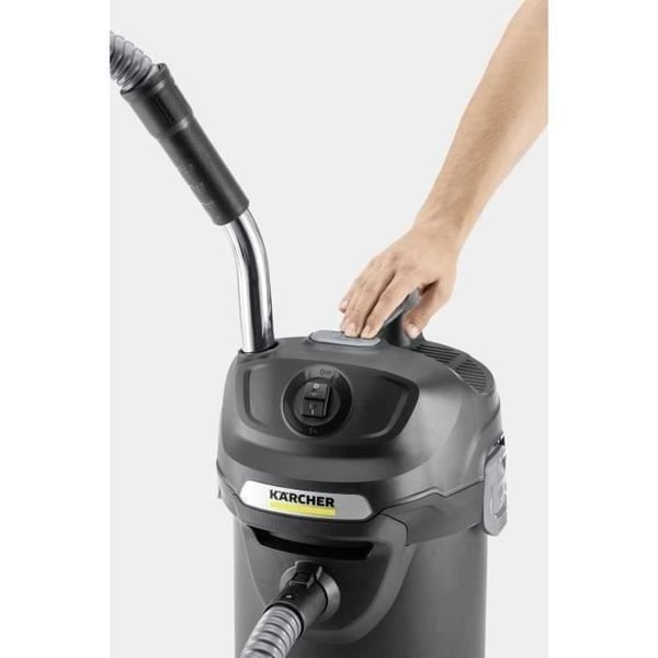 KARCHER AD 4 Premium tuhka- ja pölyimuri - 17 litran metallisäiliö - 600 W