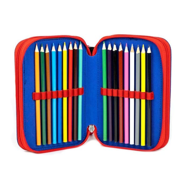 Pappersset - Cerda - Marvel Spiderman - Färger blå/röd - Inomhusanvändning - Hållbar