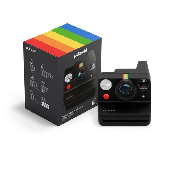 Polaroid Now+ Generation 3 - Musta pikakameran