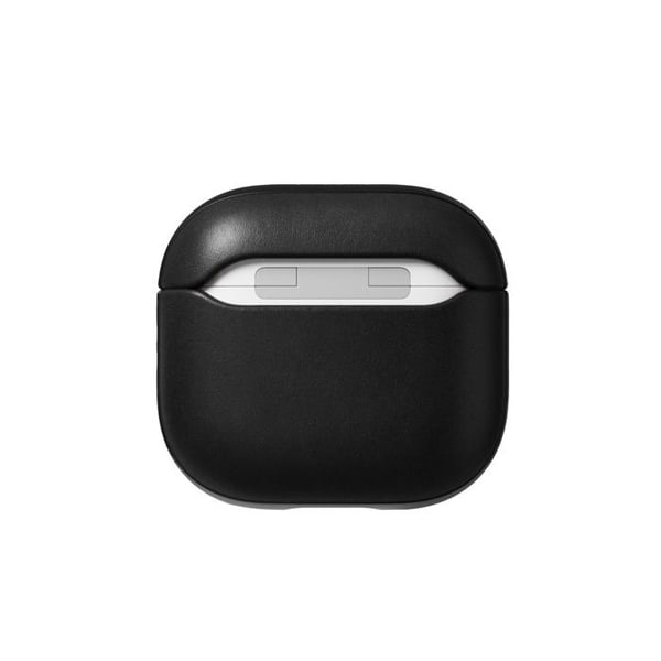 Läderfodral - NOMAD - AirPods 4 - Svart - Horween - Exakt Skydd