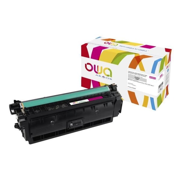 OWA High Capacity Magenta Remanufactured Toner Cartridge (Alternativ för: HP 508X) för HP LaserJet Enterprise MFP M577;...