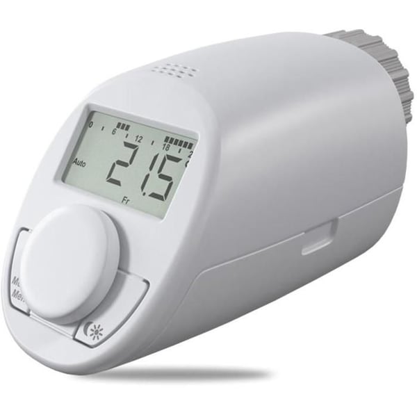Termostathuvud - HOMEMATIC - Eqiva - Digitalt - Programmerbart - Kompatibel med M30