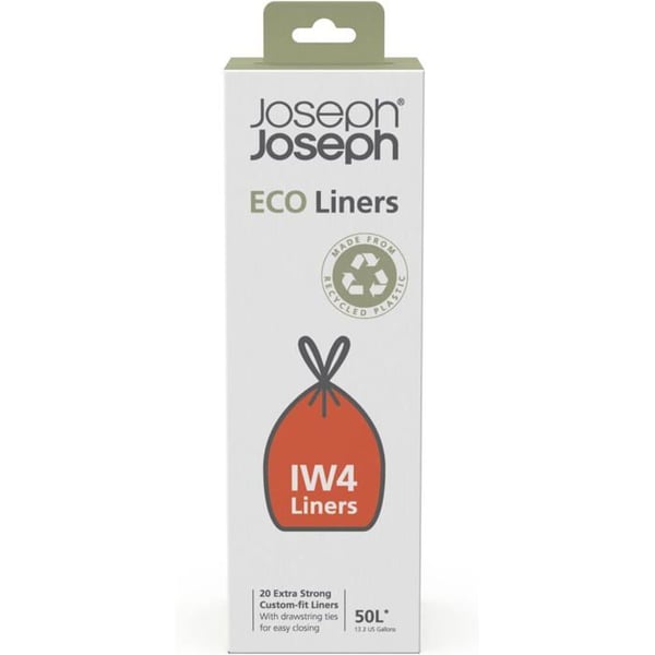 Joseph Joseph IW4 50L Grå återvunna soppåsar