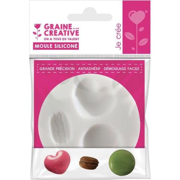 Graine Créative - Silikonform (mini) Macarons