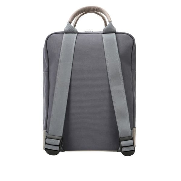 Ryggsäck - Mi-Pac - Canvas Charcoal - Grå - Unisex - 100 % bomull, 100 % polyester