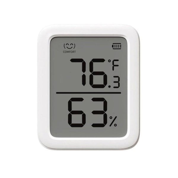 Hygrometer - SWITCHBOT - W2301500 - Schweizisk præcision - Udvidet skærm - Måling af temperatur/fugtighed