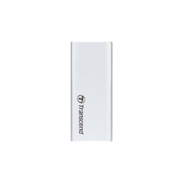 TRANSCEND ESD240C Extern SSD-enhet - 240 GB - M.2 - USB 3.1 Gen 2 (USB-C) - Silver