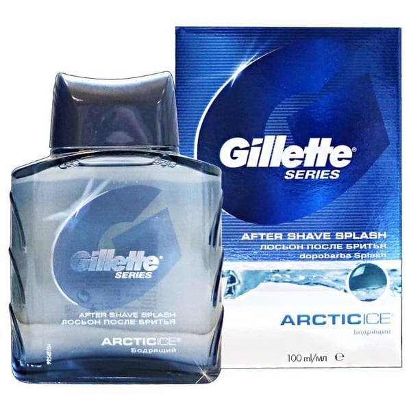 GILLETTE Aftershave artic ice lotion 100 ml. - aftershave