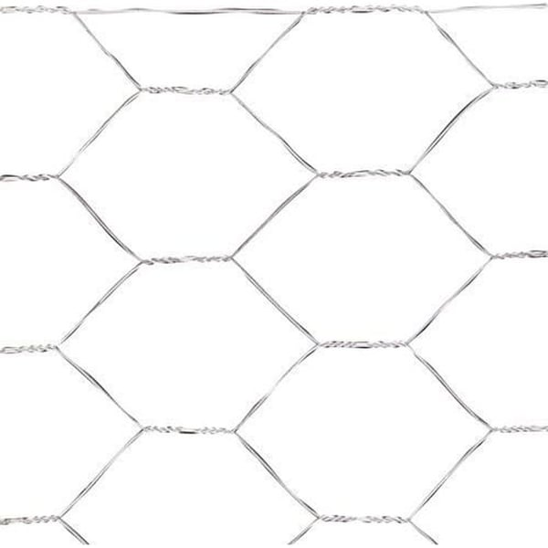 Trippeltvinnat mesh 31/60 cm. Rulla 50 meter hushållsbruk