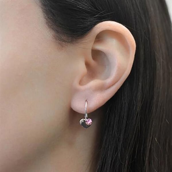 Örhängen - EVOLUTION GROUP - 31299.3 - Silver 925 - Swarovski-kristaller - Ljusblå