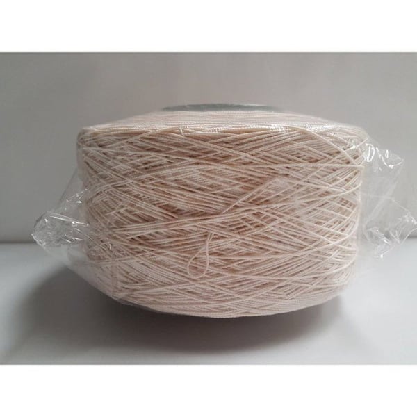 Elastisk tråd - GRAINE CREATIVE VI HAR ALLA TALANG - 1260 m - Vit - 1 rulle - 1 kg
