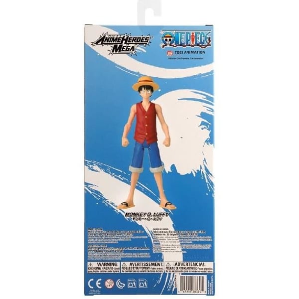 Figurins One Piece - BANDAI - Anime Heroes Mega - 38331 - Luffy - 30 cm