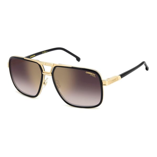 Solsikker - CARRERA - 1071/S - LGD BURGUNDY BLACK - Metal - Mand