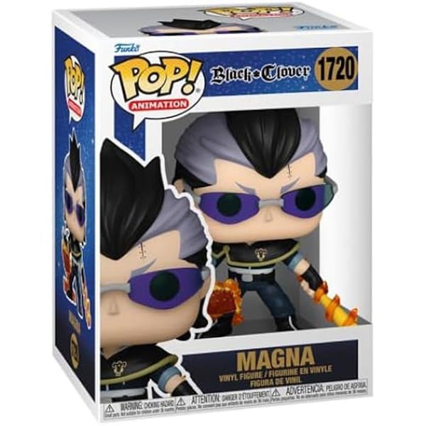 Figur i - Funko Pop! - Black Clover - Magna Swing - Hållbar Vinyl - 9,5 cm