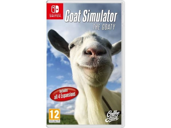 Nintendo Switch-spel - Koch Films GmbH - Goat Simulator: The Goaty - Simulation - Standardutgåvan - Cartridge