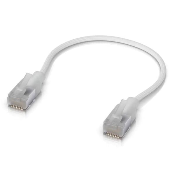 Ubiquiti UniFi Premium Patch RJ-45 0.15m Vit nätverkskabel