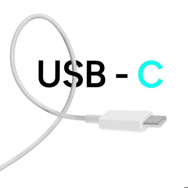 MagSafe-laddare - BWOO - iPhone - 15W - USB-C-kabel 1m - Vit