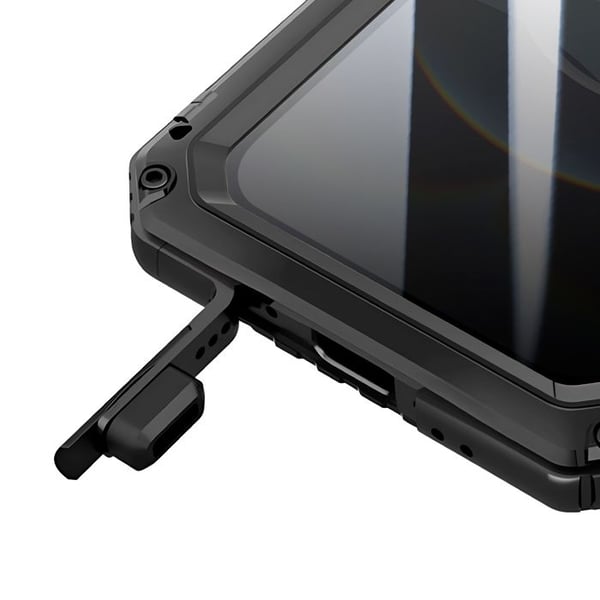 Vattentätt skal - AVIZAR - iPhone 16e - Silikon - IP68 - Stötsäker Svart