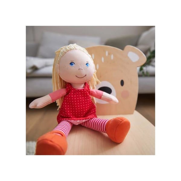 Annelie Doll - HABA - För barn från 3 år och uppåt - Röd och Gul