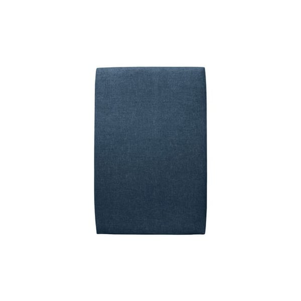Pannå för sänggavel Klädd Blått Tyg L 90 cm - Tjocklek 10 cm vadderad - Sänggavel design i massivt trä