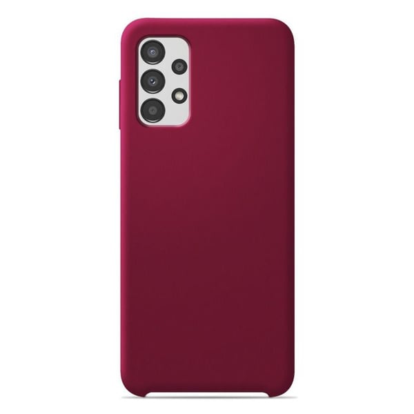 Silikonhuvud Soft Touch - Samsung - Galaxy A13 4G - Röd - Stötbeständig - Trådlös laddning