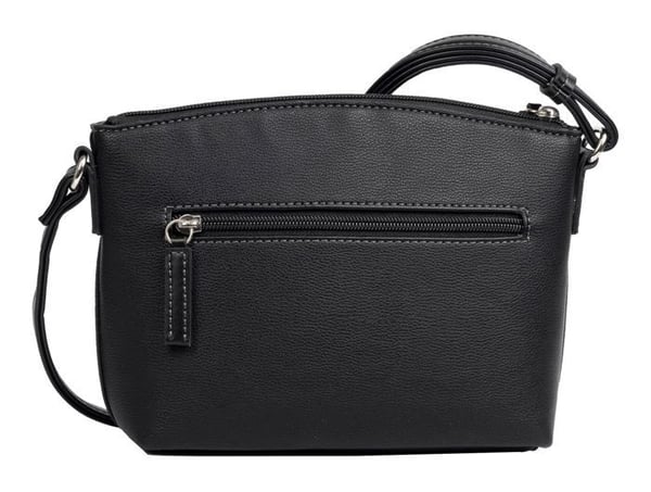 Axelremväska - TOM TAILOR - Amaris Cross Bag S - Svart - Polyuretan - 25x17x8 cm
