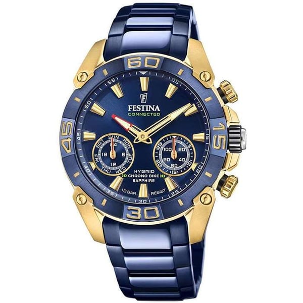 Klocka - Festina - F20547/1 - Hybrid Chrono - Safirglas - Vattentät 10 Atm