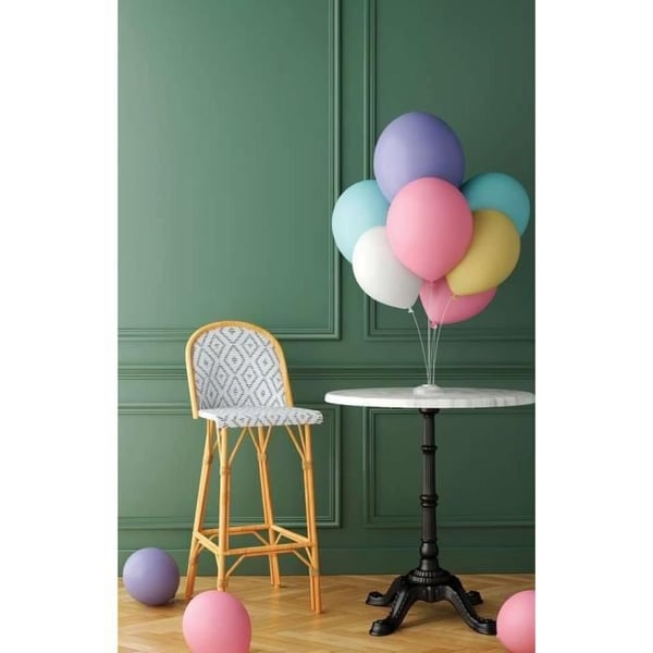 Presentationsställ för ballonger - P'TIT Clown - re22325 - 73 cm - Transparent - Anpassad dekoration