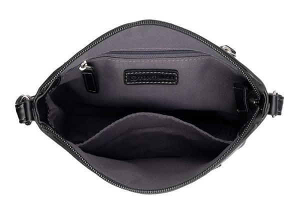 Axelremväska - TOM TAILOR - Amaris Cross Bag S - Svart - Polyuretan - 25x17x8 cm