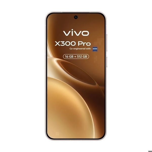 vivo X300 Pro 5G - Dune Brown 16+512Go – Europeisk version – ZEISS 200MP – Dimensity 9500 – 90W – Skärm 6.78" LTPO 120Hz – IP68