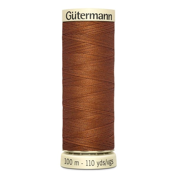 Syrgarn 100% polyester Gutermann 1 Spole - Att 649 - lera