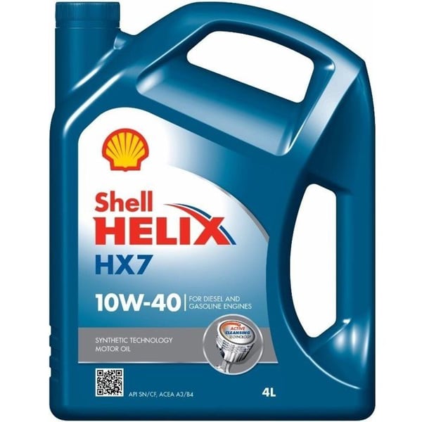 SHELL HELIX HX7 10W-40 4l