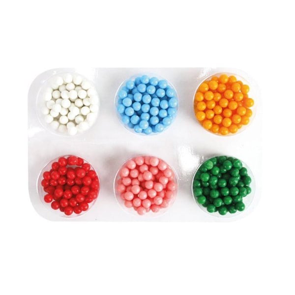 MégaCréa DIY - Vattenpärlor refill, 500 delar assorterade