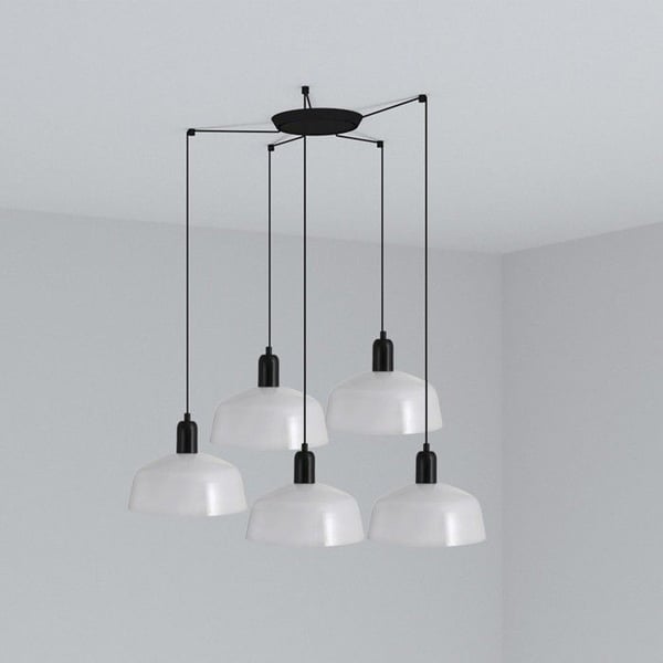 TATAWIN M Hängande luminaire vit med 5 lampor 20340-119-5L