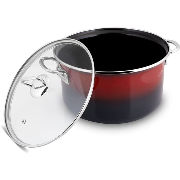 Gratängform - LAMART - LT1182 - Emaljerad - 20 cm - Kompatibel med alla värmekällor - Lock ingår