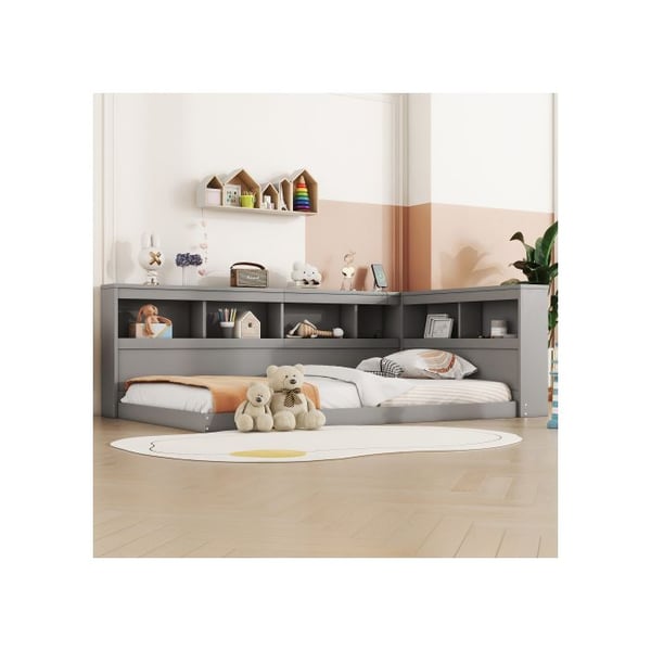 Sovesofa - MUVOE - 90 x 200 cm - Strømstik - 2 USB-porte - Grå