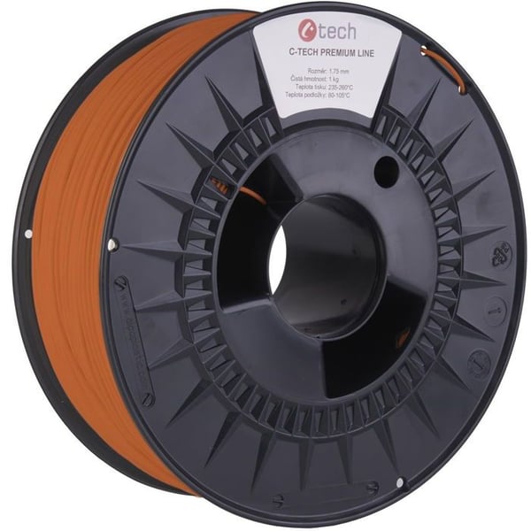 Filament - C-TECH - PREMIUM LINE - ASA - Gul-orange RAL2000 - 1,75 mm - 1 kg