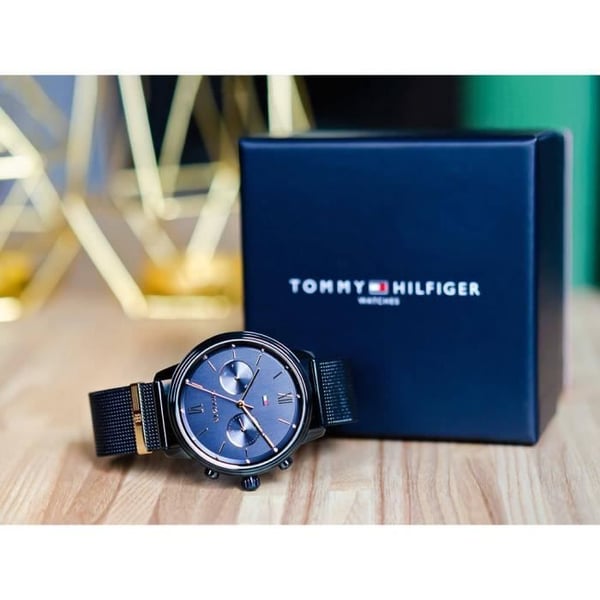 Klocka - Tommy Hilfiger - 1782305 - Rostfritt stål - Kvarts - Dam - Blå