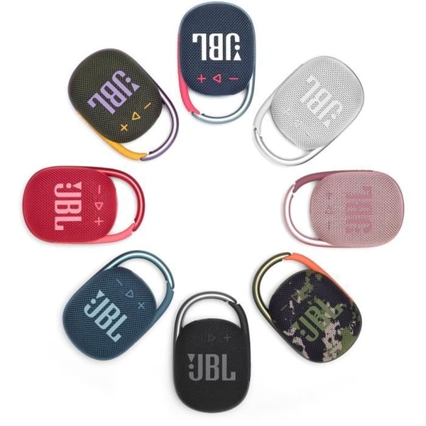 Bärbar Bluetooth-högtalare CLIP 4 Röd