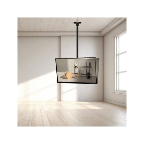 Takfäste - TOOQ - LPCE2286TSLI-XL-B - För 2 skärmar 43"-86" - Svart - Metall