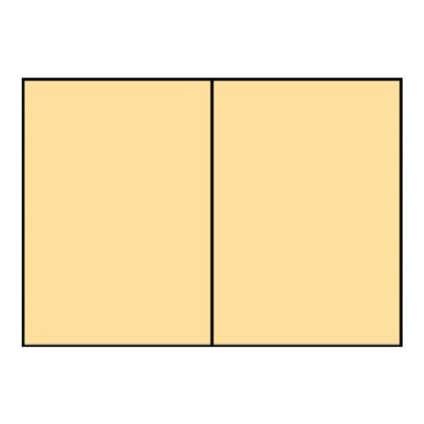 Carte Rössler Paperado - Melon - 210 x 148 mm - 220 g/m² - 5 enheter